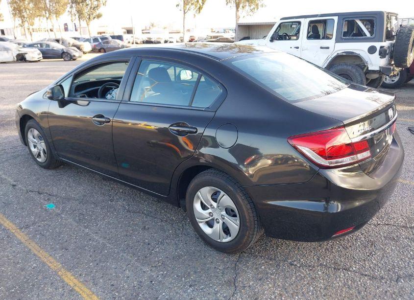 Photo 3 of 2013 Honda Civic LX (VIN 19XFB2F5XDE254735)