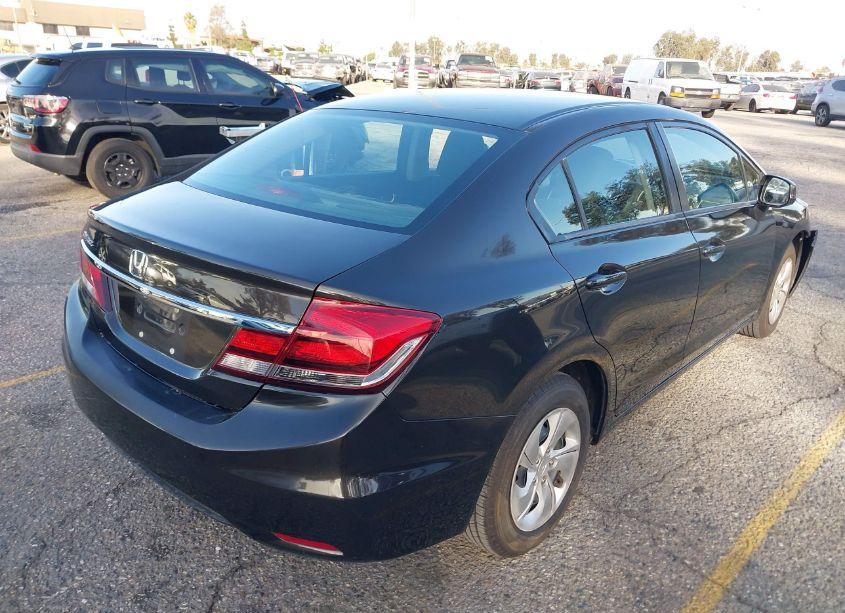 Photo 4 of 2013 Honda Civic LX (VIN 19XFB2F5XDE254735)