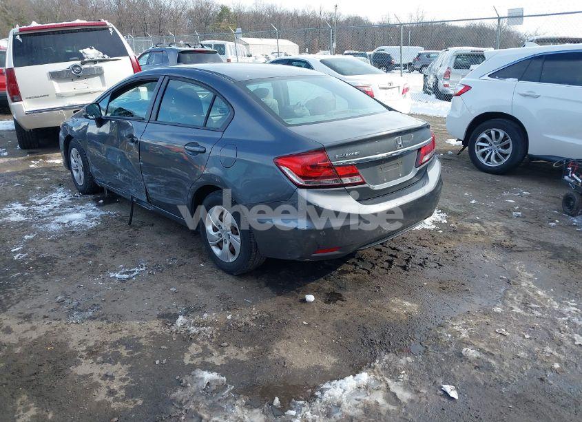 Photo 3 of 2013 Honda Civic LX (VIN 19XFB2F5XDE281594)