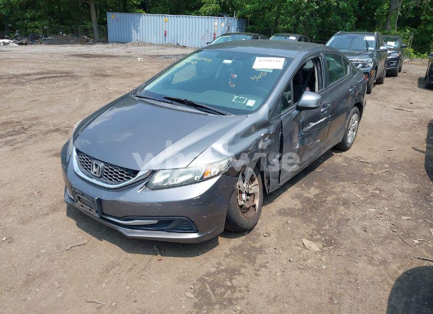 Photo 2 of 2013 Honda Civic LX (VIN 19XFB2F5XDE293471)