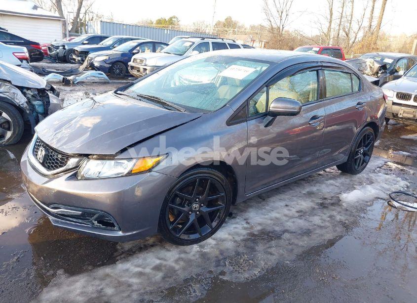 Photo 2 of 2014 Honda Civic LX (VIN 19XFB2F5XEE026610)