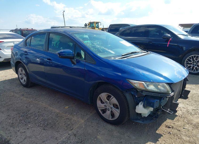 2014 Honda Civic LX (VIN 19XFB2F5XEE045139) main photo