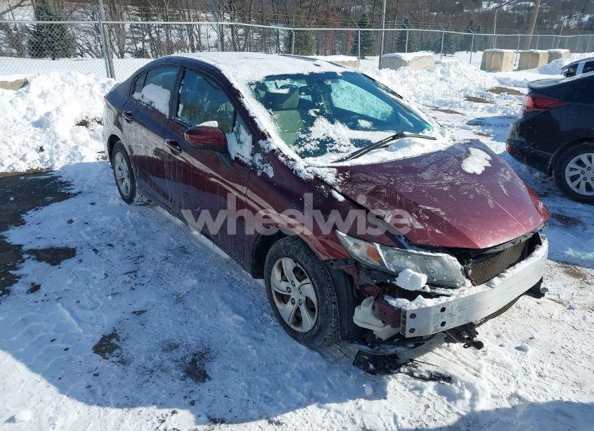 2014 Honda Civic LX (VIN 19XFB2F5XEE215810) main photo