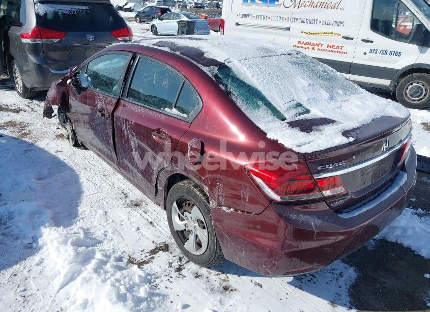 Photo 3 of 2014 Honda Civic LX (VIN 19XFB2F5XEE215810)