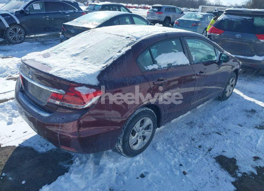 Photo 4 of 2014 Honda Civic LX (VIN 19XFB2F5XEE215810)