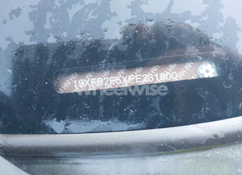 Photo 12 of 2014 Honda Civic LX (VIN 19XFB2F5XEE231800)