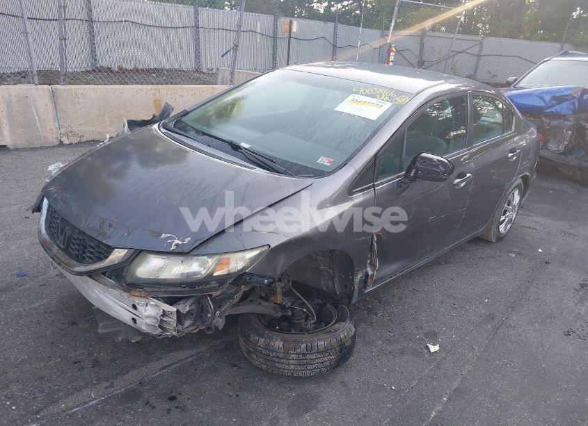 Photo 2 of 2014 Honda Civic LX (VIN 19XFB2F5XEE231800)