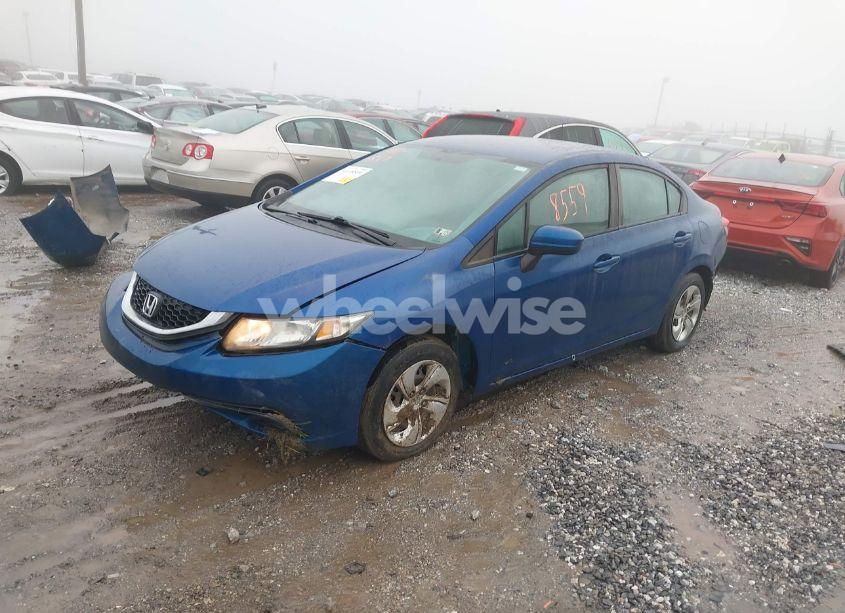 Photo 2 of 2014 Honda Civic LX (VIN 19XFB2F5XEE268331)