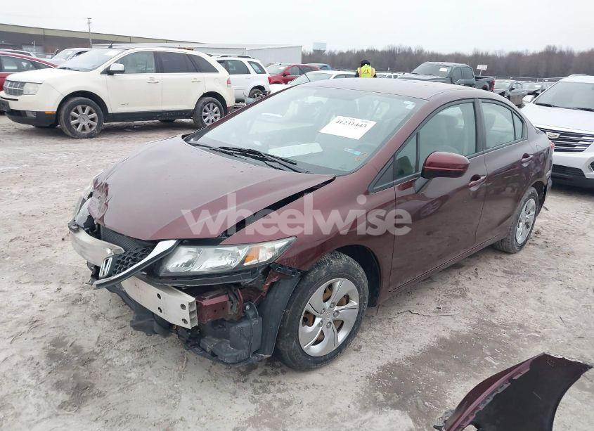 Photo 2 of 2015 Honda Civic LX (VIN 19XFB2F5XFE073069)