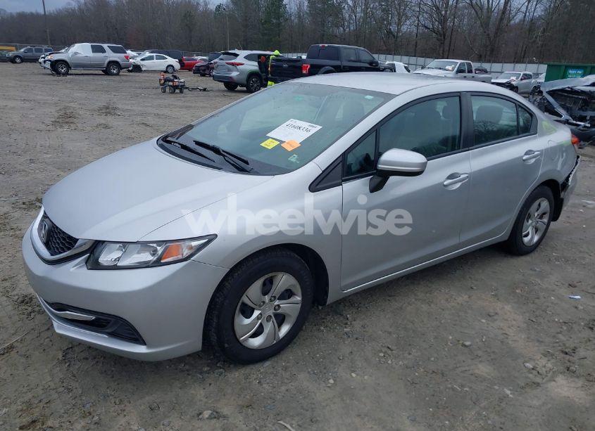 Photo 2 of 2015 Honda Civic LX (VIN 19XFB2F5XFE080409)