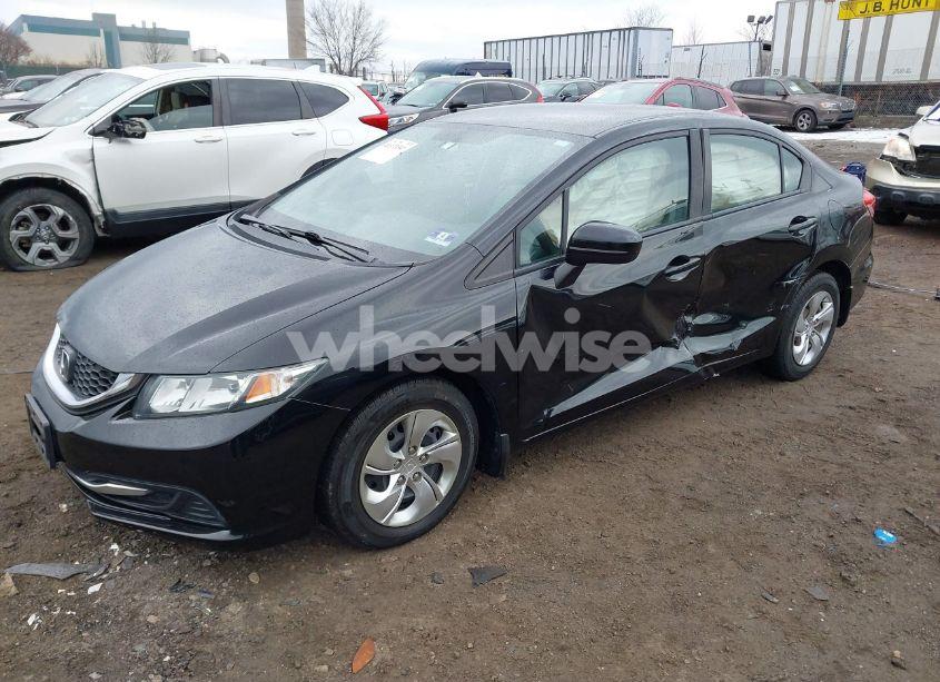 Photo 2 of 2015 Honda Civic LX (VIN 19XFB2F5XFE248100)