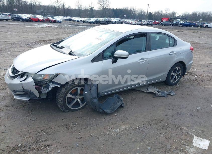 Photo 2 of 2015 Honda Civic SE (VIN 19XFB2F7XFE292096)