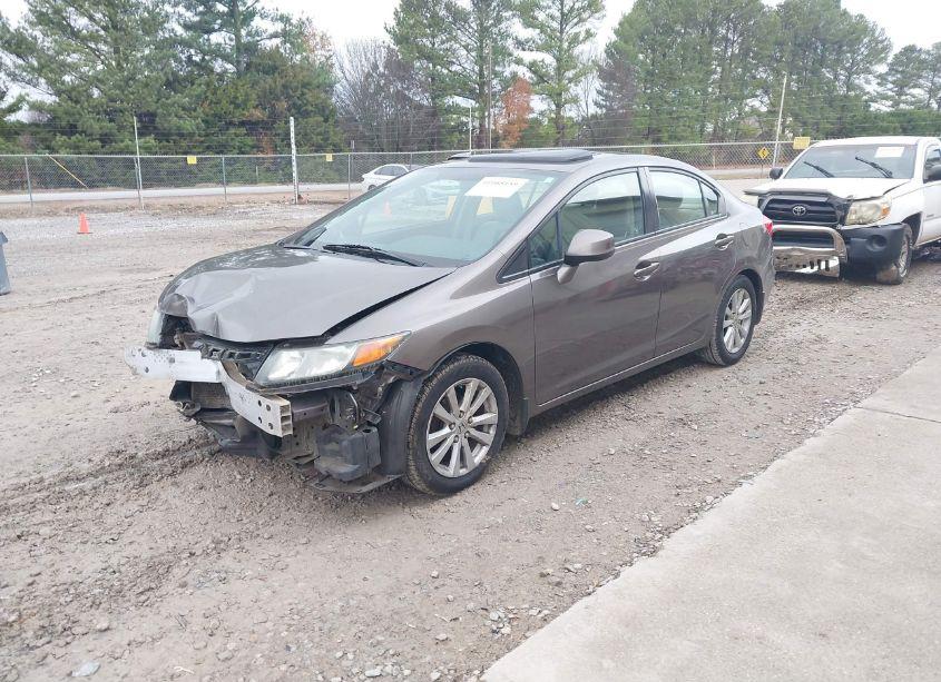 Photo 2 of 2012 Honda Civic EX (VIN 19XFB2F80CE036330)