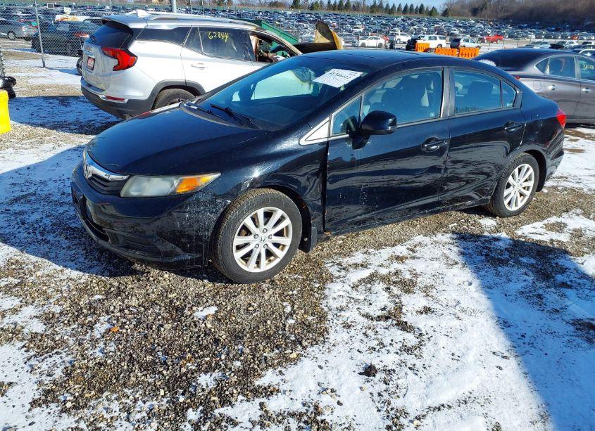 Photo 2 of 2012 Honda Civic EX (VIN 19XFB2F80CE047022)