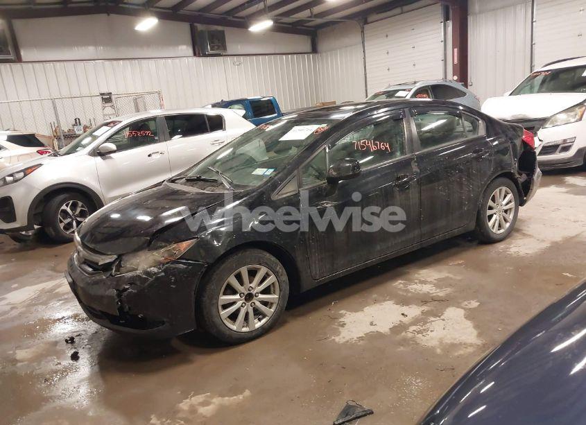 Photo 2 of 2012 Honda Civic EX (VIN 19XFB2F80CE322341)