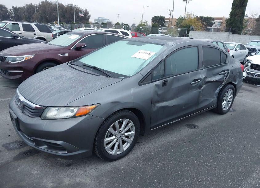Photo 2 of 2012 Honda Civic EX (VIN 19XFB2F80CE349121)