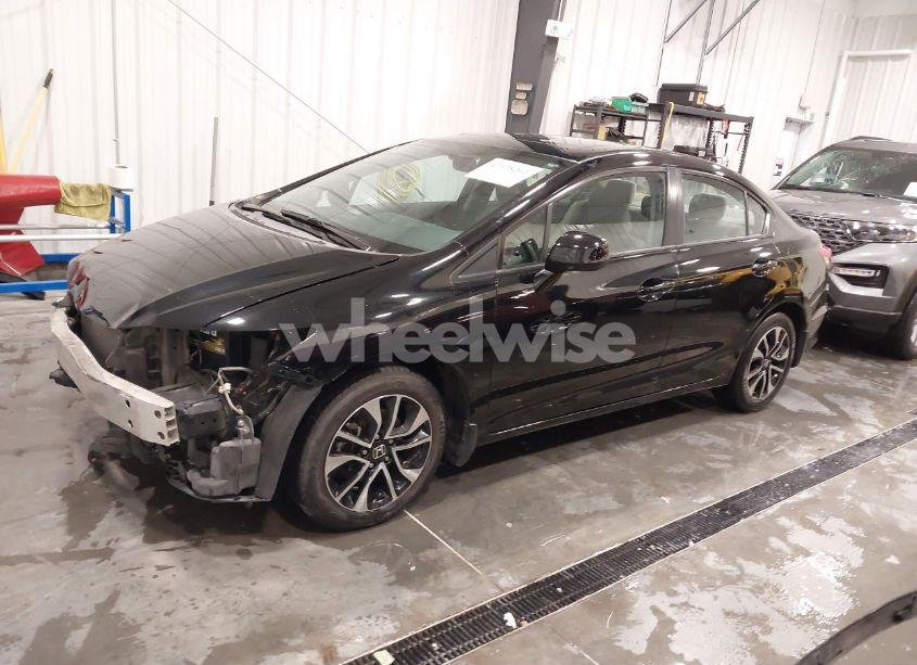 Photo 2 of 2013 Honda Civic EX (VIN 19XFB2F80DE027063)
