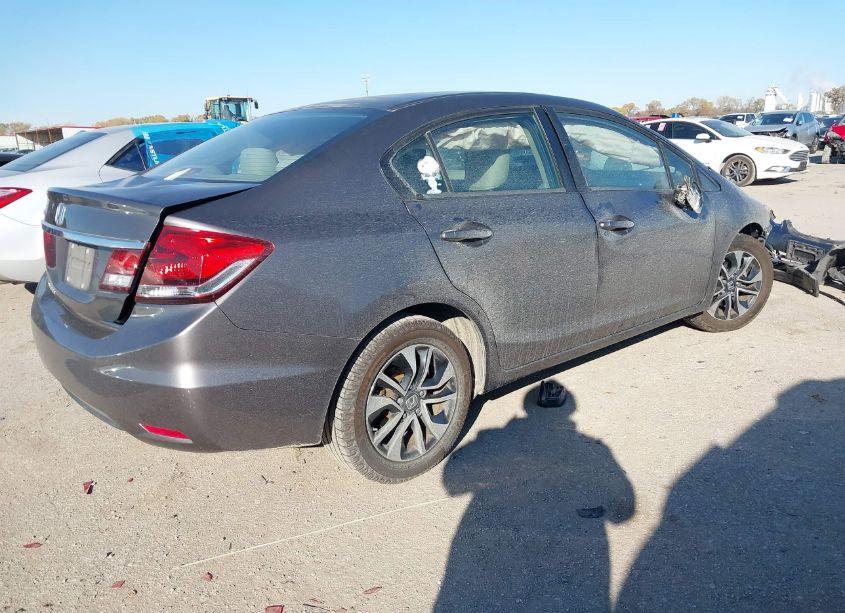 Photo 4 of 2013 Honda Civic EX (VIN 19XFB2F80DE050407)