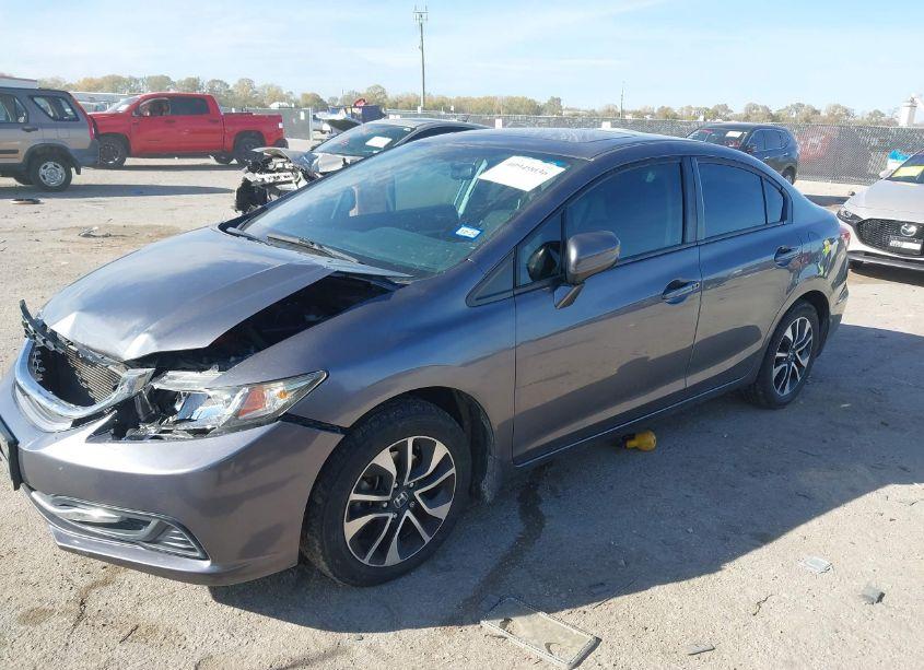 Photo 2 of 2014 Honda Civic EX (VIN 19XFB2F80EE001452)