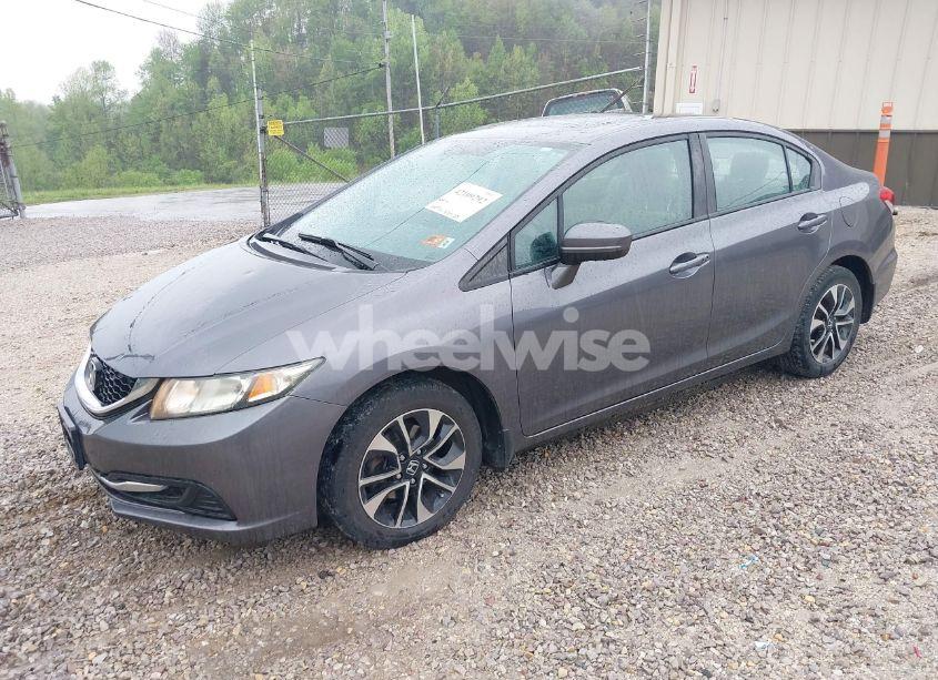 Photo 2 of 2014 Honda Civic EX (VIN 19XFB2F80EE019000)