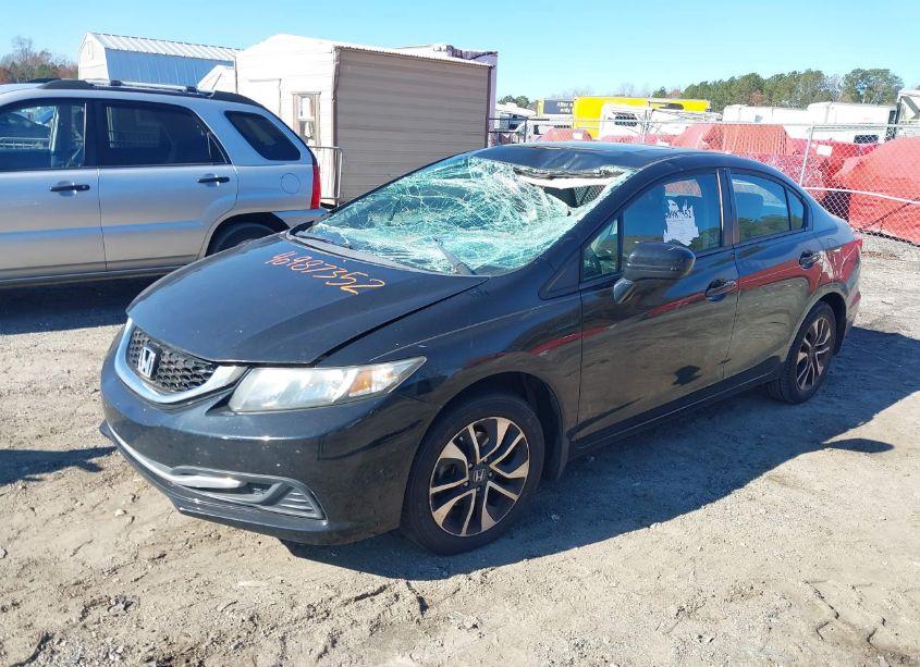 Photo 2 of 2014 Honda Civic EX (VIN 19XFB2F80EE029011)