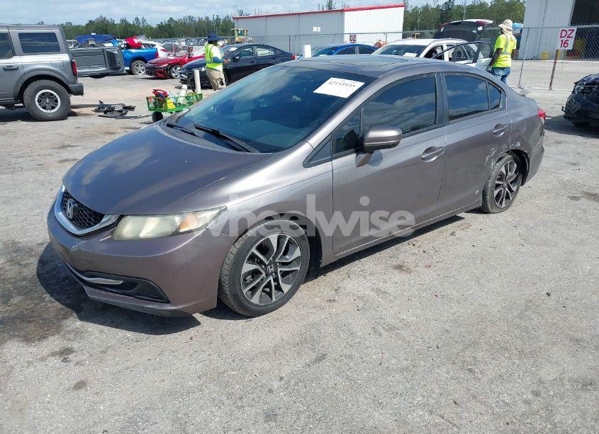 Photo 2 of 2014 Honda Civic EX (VIN 19XFB2F80EE047489)
