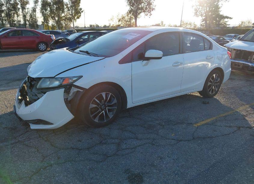 Photo 2 of 2014 Honda Civic EX (VIN 19XFB2F80EE222470)