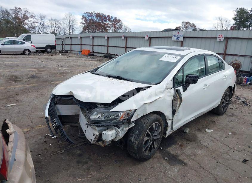 Photo 2 of 2014 Honda Civic EX (VIN 19XFB2F80EE227345)