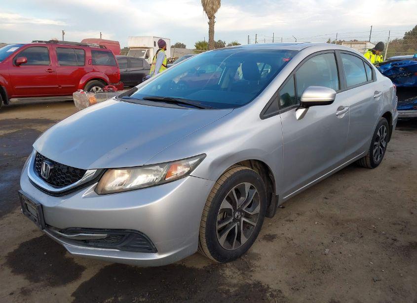 Photo 2 of 2014 Honda Civic EX (VIN 19XFB2F80EE259633)