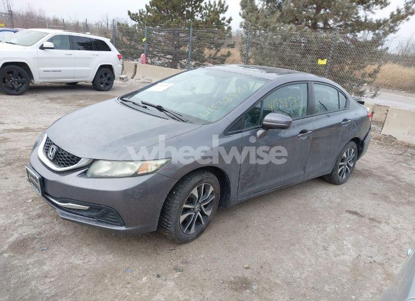 Photo 2 of 2015 Honda Civic EX (VIN 19XFB2F80FE001419)