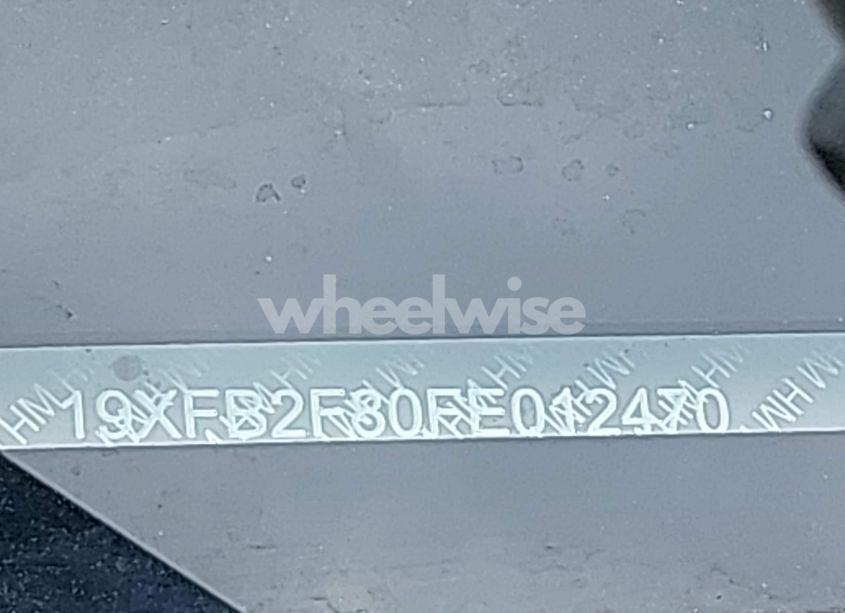 Photo 18 of 2015 Honda Civic EX (VIN 19XFB2F80FE012470)