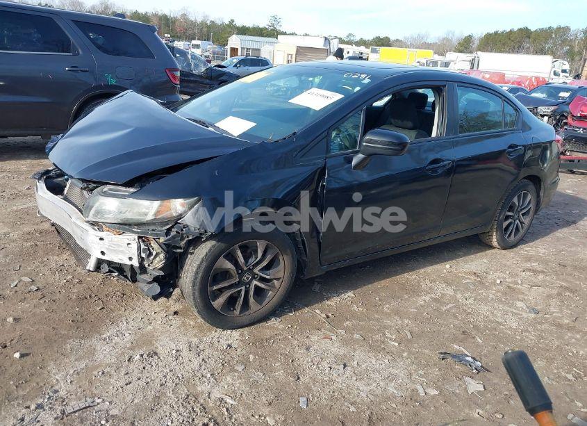 Photo 2 of 2015 Honda Civic EX (VIN 19XFB2F80FE050281)