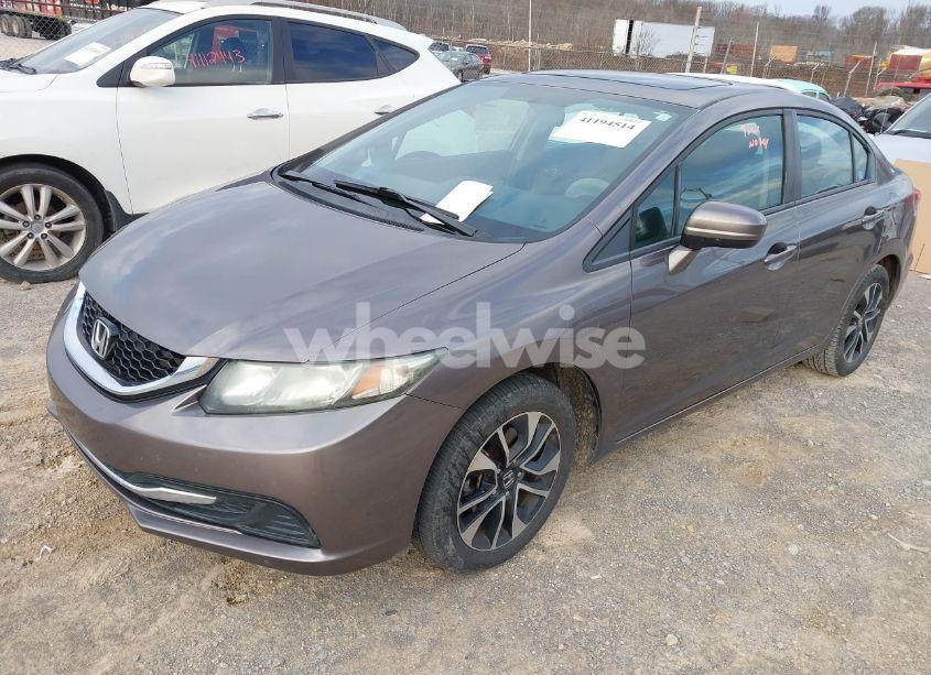 Photo 2 of 2015 Honda Civic EX (VIN 19XFB2F80FE093163)