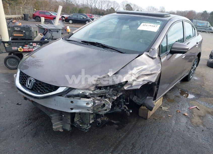 Photo 2 of 2015 Honda Civic EX (VIN 19XFB2F80FE117803)