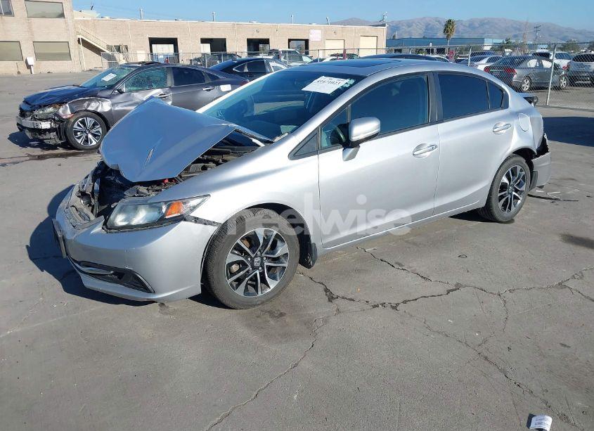 Photo 2 of 2015 Honda Civic EX (VIN 19XFB2F80FE254465)