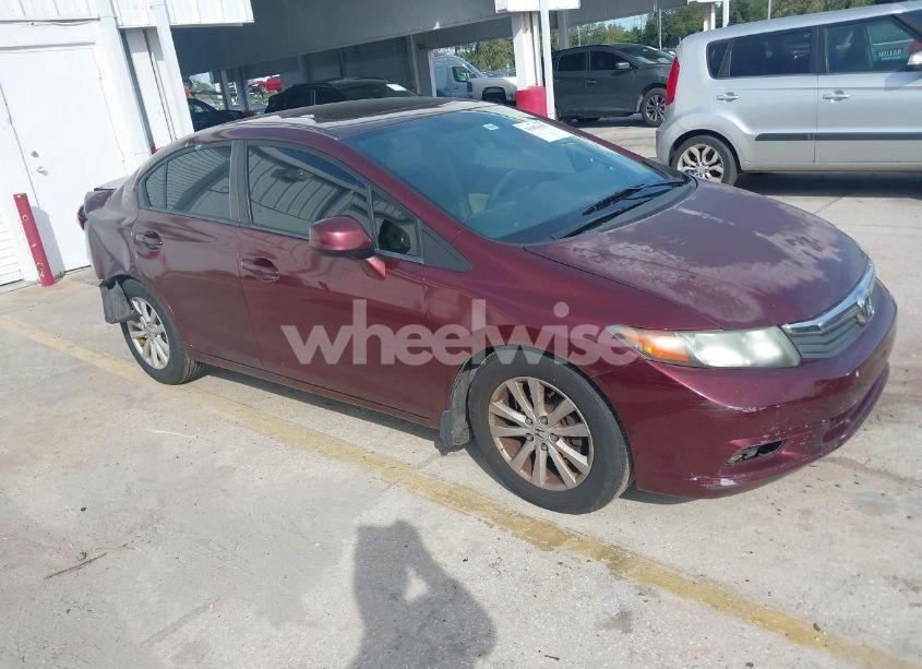 2012 Honda Civic EX (VIN 19XFB2F81CE035994) main photo