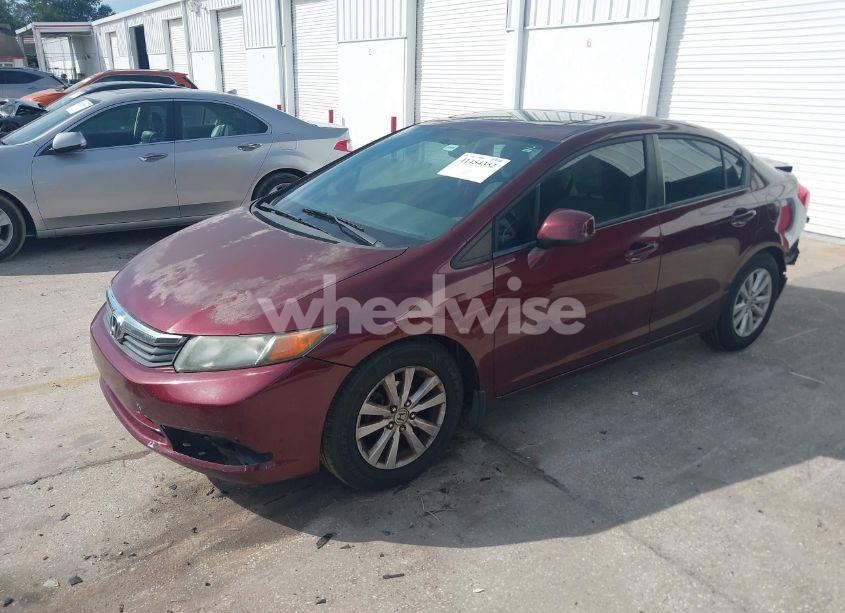Photo 2 of 2012 Honda Civic EX (VIN 19XFB2F81CE035994)