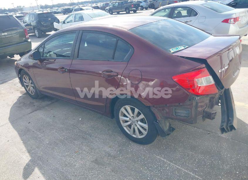 Photo 3 of 2012 Honda Civic EX (VIN 19XFB2F81CE035994)