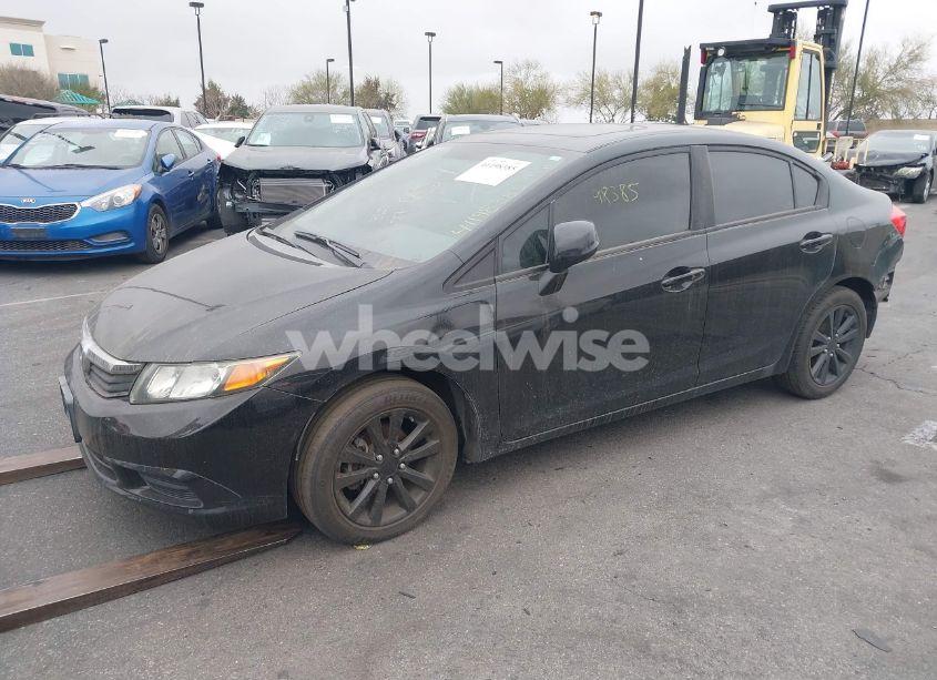 Photo 2 of 2012 Honda Civic EX (VIN 19XFB2F81CE038426)