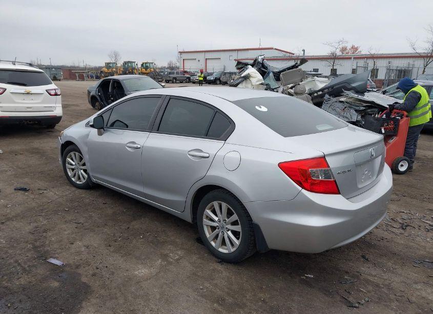 Photo 3 of 2012 Honda Civic EX (VIN 19XFB2F81CE085889)