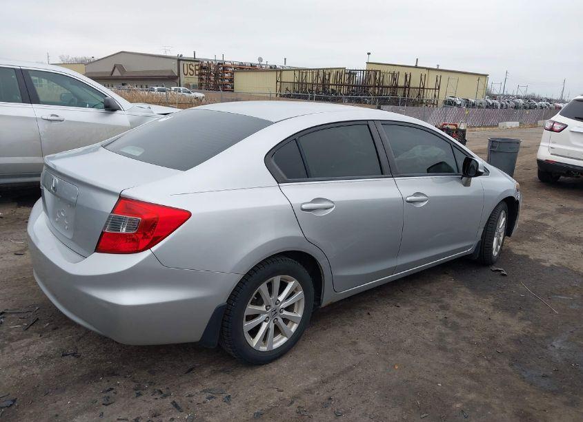 Photo 4 of 2012 Honda Civic EX (VIN 19XFB2F81CE085889)