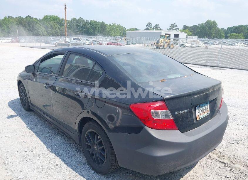 Photo 3 of 2012 Honda Civic EX (VIN 19XFB2F81CE087660)