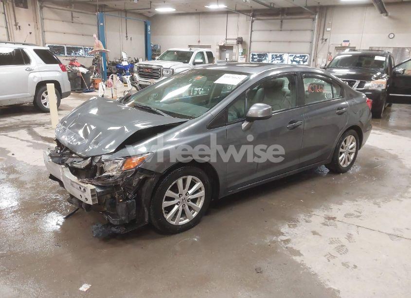 Photo 2 of 2012 Honda Civic EX (VIN 19XFB2F81CE319657)