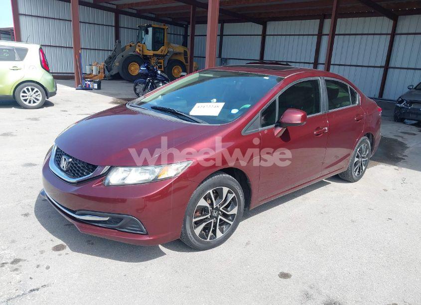 Photo 2 of 2013 Honda Civic EX (VIN 19XFB2F81DE062131)