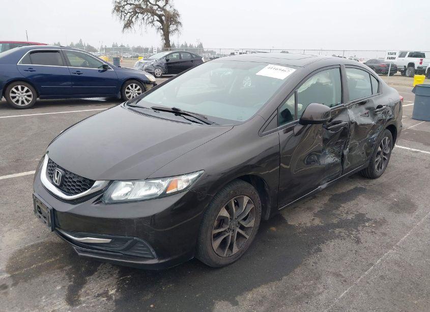 Photo 2 of 2013 Honda Civic EX (VIN 19XFB2F81DE251538)