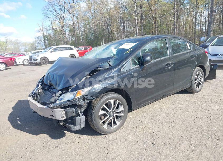 Photo 2 of 2013 Honda Civic EX (VIN 19XFB2F81DE279310)
