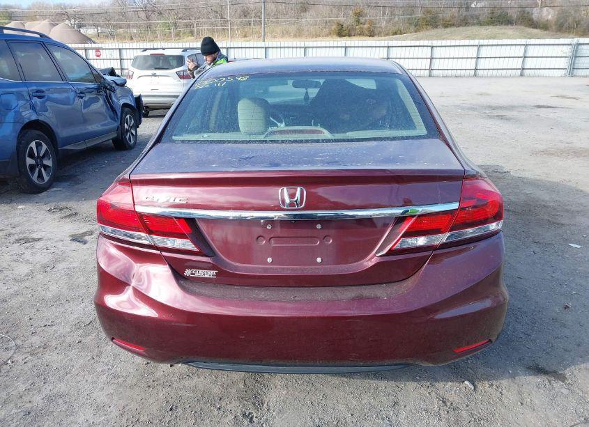 Photo 16 of 2014 Honda Civic EX (VIN 19XFB2F81EE000598)