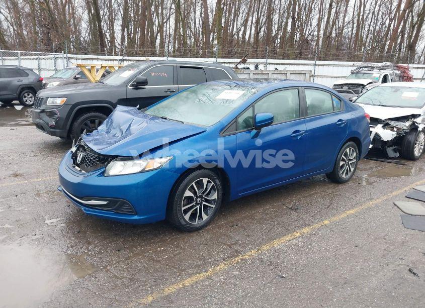 Photo 2 of 2015 Honda Civic EX (VIN 19XFB2F81FE044344)