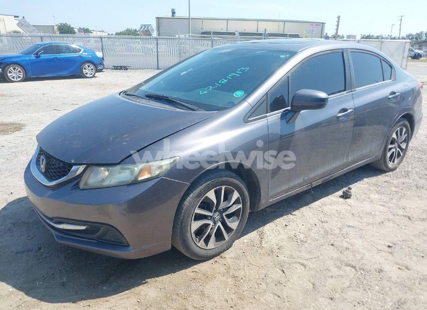 Photo 2 of 2015 Honda Civic EX (VIN 19XFB2F81FE053822)