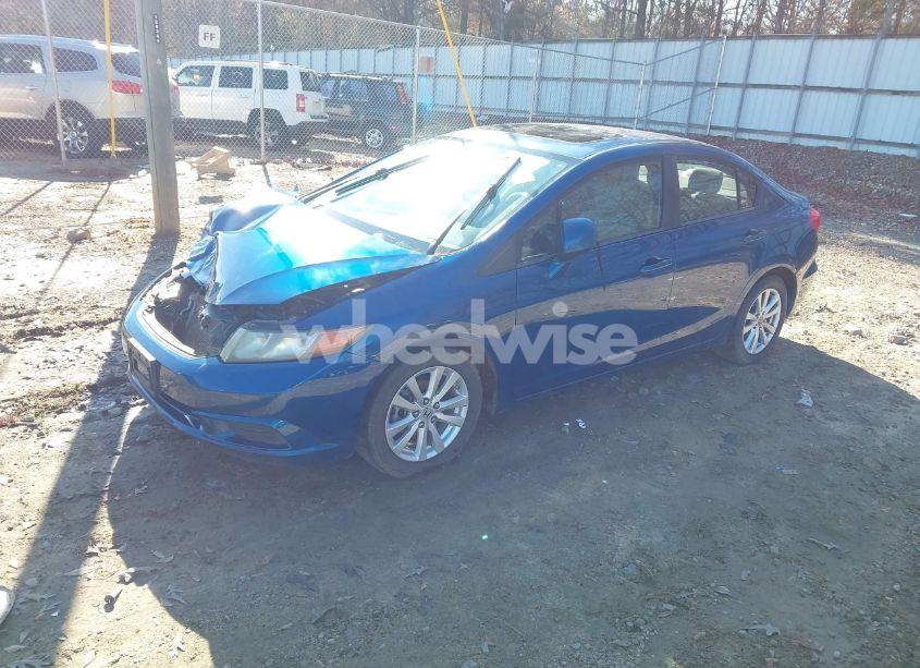 Photo 2 of 2012 Honda Civic EX (VIN 19XFB2F82CE059009)